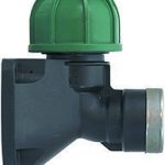 Codo de pared rosca hembra