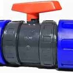 Válvula PVC para PE-PE