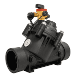 Válvula en Y de pistón plástico roscada